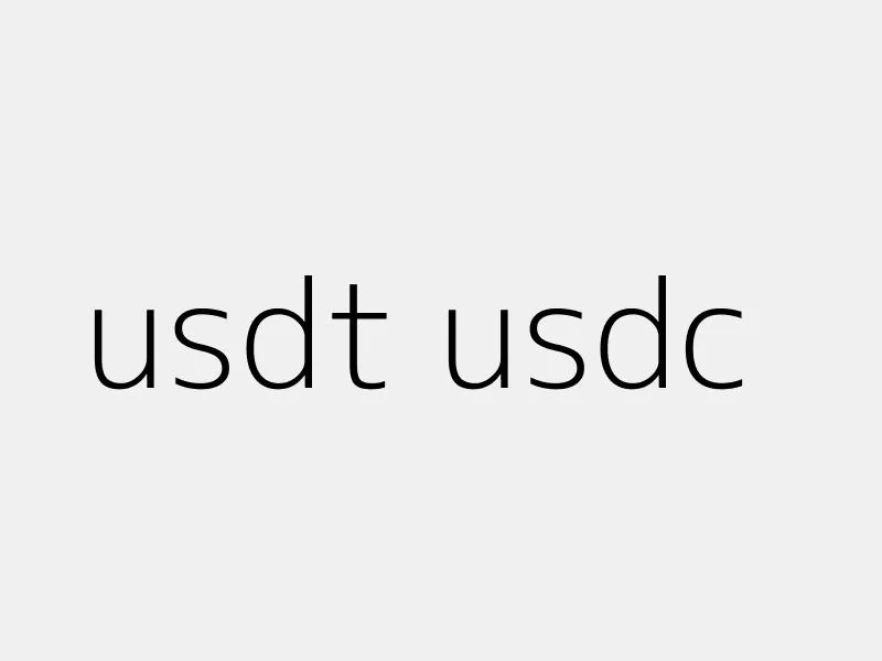 usdt usdc